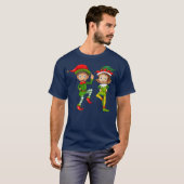 レトロな友達とルミーで遊ぶゲーミングジョーカー Tシャツ (正面フル)