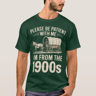 レトロな友達 1900年代生まれ Tシャツ