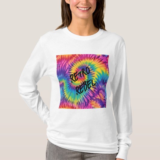 レトロな反逆者Tシャツ Tシャツ (正面)