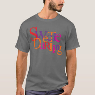 レトロな可愛い恋人 Tシャツ