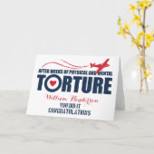 レトロな合格パレード | イギリス空軍RAF カード (黄色い花)