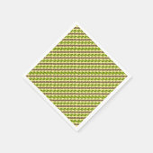 レトロな壁紙 スタンダードカクテルナプキン (角)