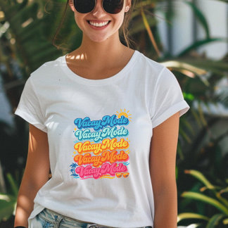 レトロな夏のバケーション Tシャツ