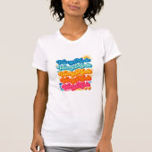 レトロな夏のバケーション Tシャツ (正面)