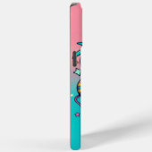 レトロな夏の雰囲気 - かわいい80年代の美学 Case-Mate iPhoneケース (裏面 / 右)