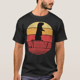 レトロな夕焼けのまんじゅしゃげの日 Tシャツ