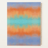 レトロな夕焼け プランナー手帳 (裏面)