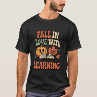 レトロな学習への愛を取り戻す かわいいパンプの先生 Tシャツ