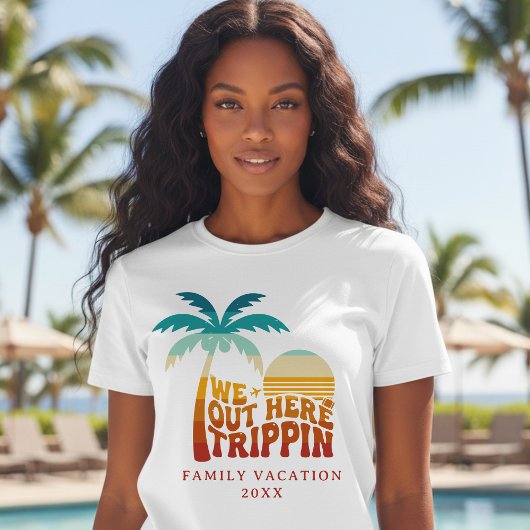 レトロな家族旅行の思い出 Tシャツ