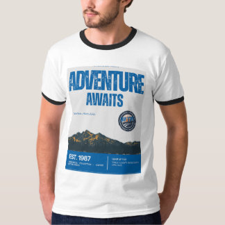 レトロな山Tシャツで冒険の始まり | アドベンチャー・アウェイٹس レトロ Tシャツ