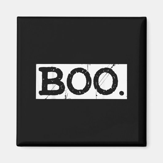 レトロな幽霊のハロウィーンの雰囲気 マグネット (正面)