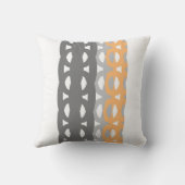 レトロな幾何学的デザインピローオリジナルアート クッション (裏面)