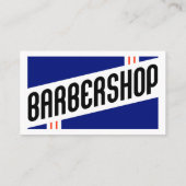 レトロな床屋は友人を参照 紹介カード (裏面)