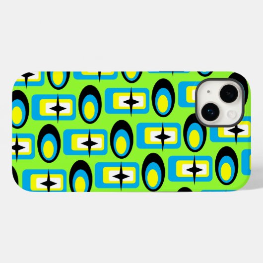 レトロな形 Case-Mate iPhoneケース (裏面 (横))