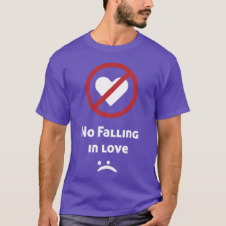 レトロな恋愛禁止 Tシャツ
