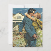 レトロな我が家発見! お引越しのお知らせ 案内状 (正面)