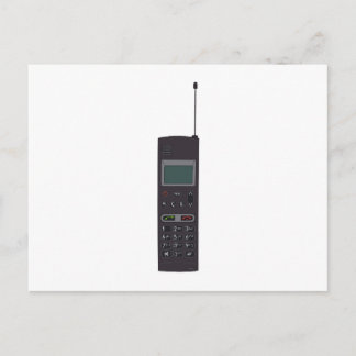 レトロな携帯電話 ポストカード