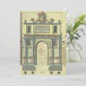 レトロな教会のドアの入り口ルネサンス建築 (スタンド正面)