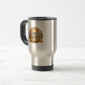 レトロな旅行用コーヒーマグ トラベルマグ (正面左)