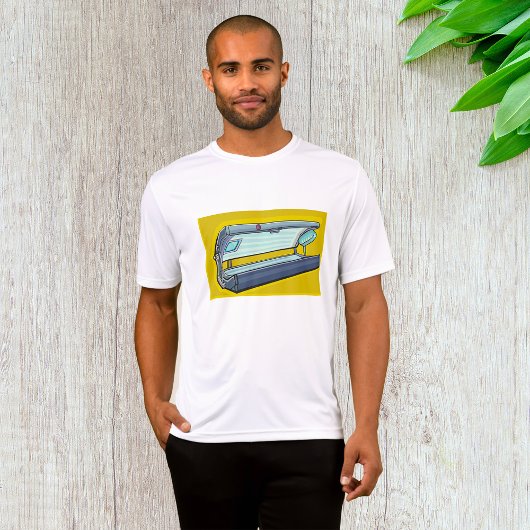レトロな日焼けサロン スパ Tシャツ