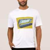 レトロな日焼けサロン スパ Tシャツ (正面)