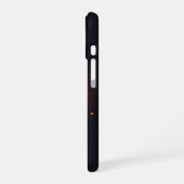 レトロな日食 iPhone 16ケース (左側面)