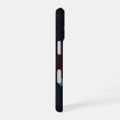 レトロな日食 iPhone 16ケース (右側面)
