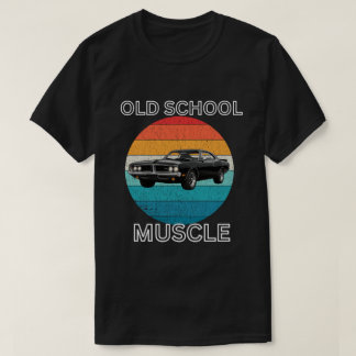 レトロな旧式マッスルカーTシャツ Tシャツ