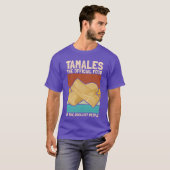 レトロな最強のタマレス料理 Tシャツ (正面フル)