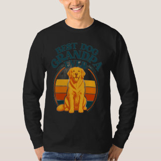 レトロな最強の犬のおじいちゃんTシャツ Tシャツ