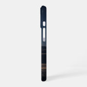 レトロな月明かりの丘 iPhone 16ケース (左側面)