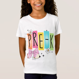 レトロな未就学児向けデザイン Tシャツ