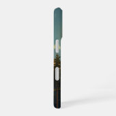 レトロな森の月明かり iPhone 16ケース (右側面)
