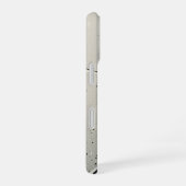 レトロな歩道のひび割れライン iPhone 16ケース (右側面)