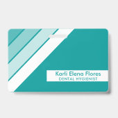 レトロな歯科医院 バッジ (裏面)