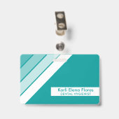 レトロな歯科医院 バッジ (裏面 （クリップ付）)