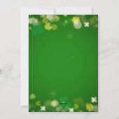 レトロな気分 ラッキー セントパトリックデー シーズンカード (裏面)