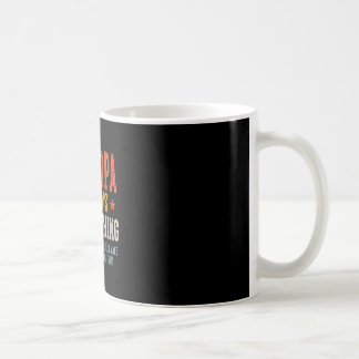 レトロな父の日 おじいちゃんは全てを知っている コーヒーマグカップ
