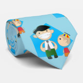 レトロな父親の日メンズネックタイ ネクタイ (ロール)