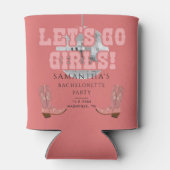 レトロな独身最後の女の子たち ディスコカウガール 缶クーラー (裏面)