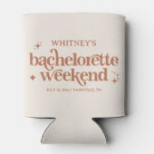 レトロな独身最後の女友達パーティー 缶クーラー (裏面)