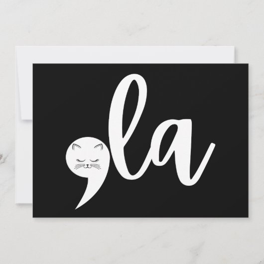 レトロな猫、カマラ・ハリス 2024年選挙 招待状 (正面)