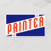 レトロな画家 名刺 (正面)