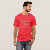 レトロな白プリントの伝統的なセイション装飾 Tシャツ (正面フル)