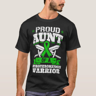 レトロな神経線維腫症の戦士のAを誇りに思う Tシャツ