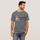 レトロな私のコーヒー Tシャツ (正面フル)