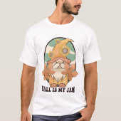 レトロな秋が好き - 秋のTシャツ Tシャツ (正面)