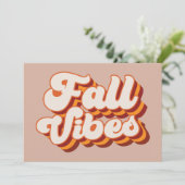 レトロな秋の雰囲気 カード (スタンド正面)