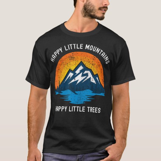 レトロな自然 Tシャツ (正面)