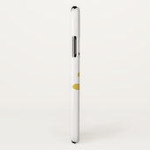 レトロな船乗りのタイプ グレー+イエロー Case-Mate iPhoneケース (裏面/右)